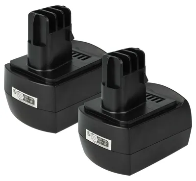 Produktbild von vhbw 2x Akku Ersatz für Metabo 6.31746, ME-974, 6.25471.00, 6.31728, 6.2547, 6.25471, ME974, 6.31775, 6.25470.00 für Werkzeug (2100 mAh, NiMH, 9,6 V)
