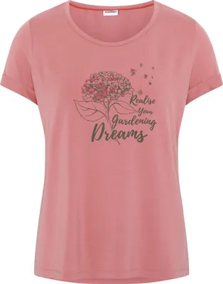 Produktbild von GARDENA T-Shirt mit dezentem, floralem Frontprint