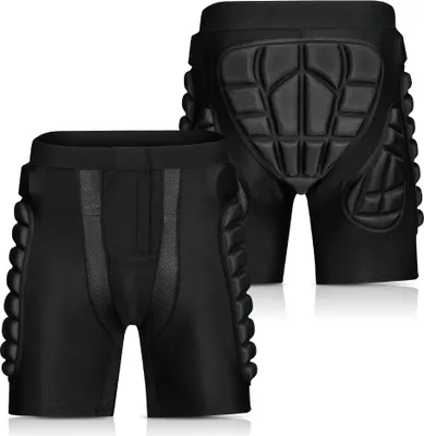 Obrázek produktu pro Hip Butt Protection Polstrované šortky Armor Hip Protection Shorts Pad pro snowboarding, bruslení, lyžování a jízdu na koni