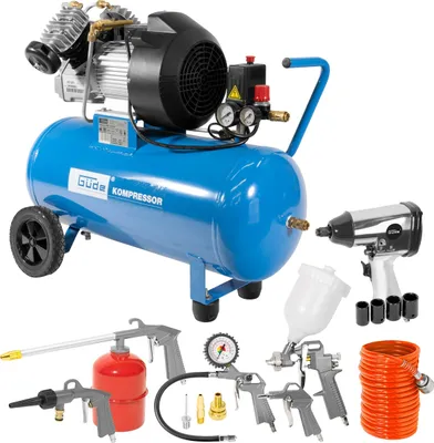 Image de Compresseur 400/10/50 DG, kit de 15 pièces