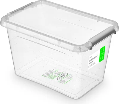 Produktbild von CZ antibakter.box 6,5 l 29x20x18cm,transp.plast