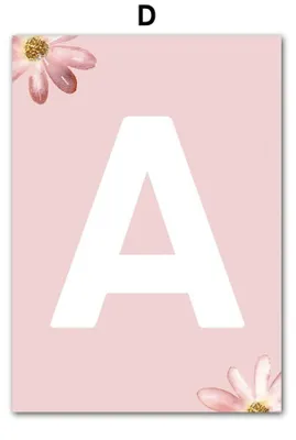 Produktbild von Poster Kinderzimmer Regenbogen Hase Name Personalisiert Rosa · Kinderzimmer Bilder · Wand Deko · Kunst Druck · Deko Print · ohne Rahmen · Motiv F · 10 × 15 cm