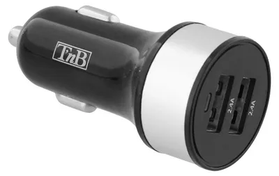 Zigarettenanzünder-Ladegerät, 2 USB-Ports, 5 V/4,8 A, 12-24 V