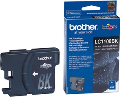 Produktbild von Brother - Tintenpatrone LC-1100BK schwarz | 5 Stück