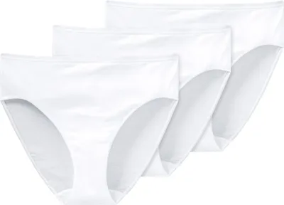 Produktbild von SCHIESSER Damen 3PACK Slip - weiss - Größe 44