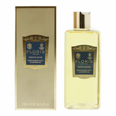 Produktbild von Floris Gel White Rose Moisturising Bath & Shower Gel