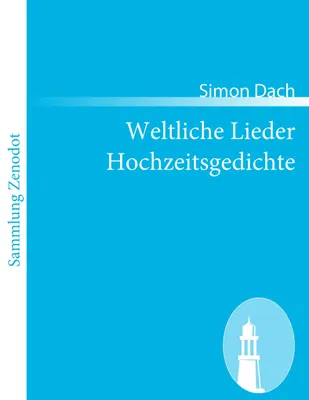 Produktbild von Weltliche Lieder Hochzeitsgedichte