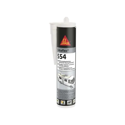 Produktbild von Sika Konstruktionsklebstoff flex 554 weiß 300 ml