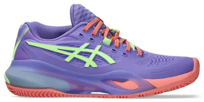 Image de ASICS GEL RESOLUTION X PADEL, chaussures de padel pour femmes, couleur violet, taille 7,5