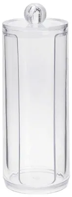 Produktbild von Bathroom Solutions Kosmetikpads Behälter mit Deckel transparent 20cm x 7cm