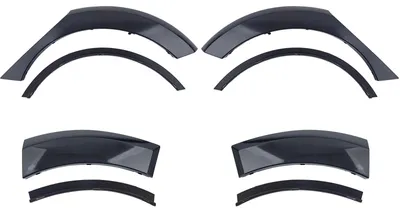 Produktbild von Radlauf Kotflügel Verbreiterung schwarz für Honda Civic 2016-2020 Schrägheck