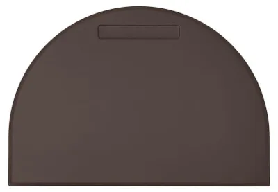 Produktbild von Schreibtischunterlage Diana 80 x 50 - Leder Dunkel Braun - Hergestellt in Italien - Eglooh