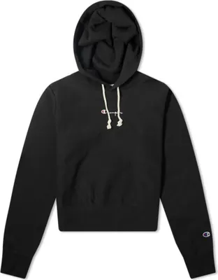 Produktbild von Champion Sweatshirts Reverse Weave Cropped Small Script Logo Hooded Sweatshirt, 112691KK001, Größe: 158