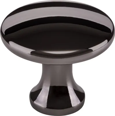 Produktbild von SOTECH Möbelgriff Möbelknopf DENISE Schwarzchrom Ø 29 mm Höhe 25 mm