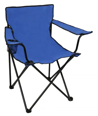 Produktbild von TrendLine Campingstuhl mit Armlehne blau