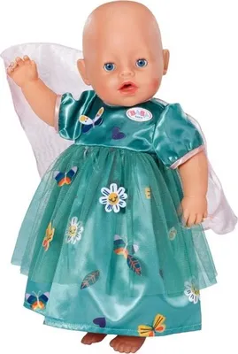 Obrázok produktu pre BABY born Fairy Dress with Wings 43cm, Šaty pre bábiku, 3 rok / roky