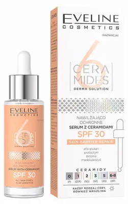 Immagine prodotto di Eveline Cosmetics 6 Ceramides – siero, idratante, lenitivo