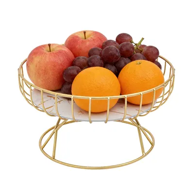 Produktbild von Rund Obstkorb hohle Obstschale Obsttablett