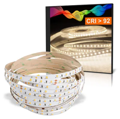 Produktbild von LED Strip 2835 Neutralweiß (4000k) CRI 92 36W 5 Meter 24V IP44