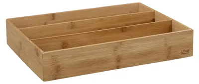 Obrázek produktu pro 5Five jednoduše organizátor inteligentní zásuvky vyrobený z bambusovì hnìdé 7 cm x 38 cm x 28 cm