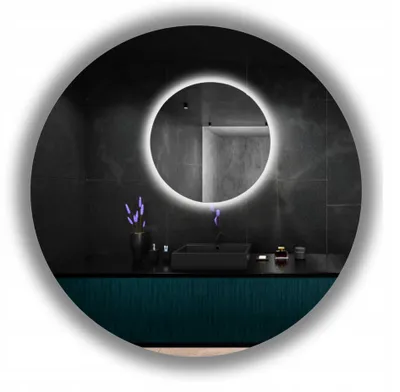 Produktbild von Runder LED-beleuchteter Spiegel FI 75 Badezimmer Wasserdicht IP67