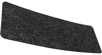 Produktbild von Schuhplatz POET Schuhparkplatz schmal Schmutzfangmatte Unifarben 25x75cm Kräusel Schwarz Robust