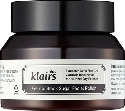 Produktbild von Dear, Klairs Gentle Black Sugar Facial Polish 110 g