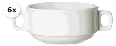 Produktbild von Suppentasse 245ml 6er Set Bianco