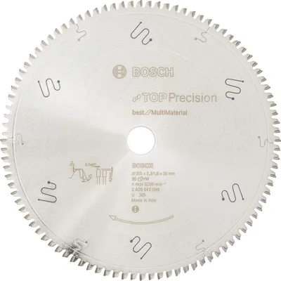 Produktbild von Kreissägeblatt Top Precision Best for Multi Material, 305 x 30, Z96