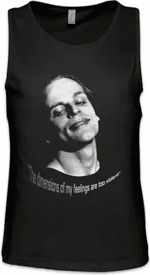 Produktbild von Urban Backwoods The Dimensions Of My Feelings Too Violent, Ärmelloses T-Shirt, Farbe: Schwarz, Größe: 4XL