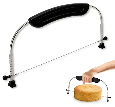 Produktbild von Tortenheber Tortenschneider Tortenmesser - Verstellbar - Edelstahl - 27 cm