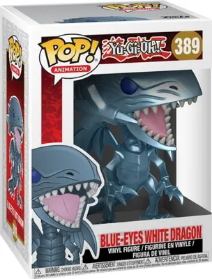 Produktbild von Yu-Gi-Oh - Blue-Eyes White Dragon Blauäugiger weißer Drache 389 - Funko Pop! - Vinyl Figur