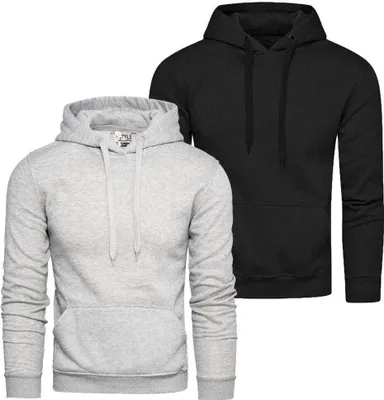 Produktbild von Recea Herren-Sweatshirt-Set Ali schwarzgrau M