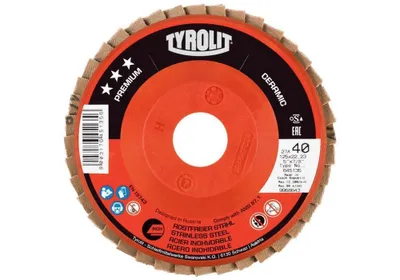 Immagine prodotto di Rondella dentata Tyrolit (Ø 125 mm grana 60 dritta / Acciaio inox CA / Contenuto: 10 pezzi) - 719847