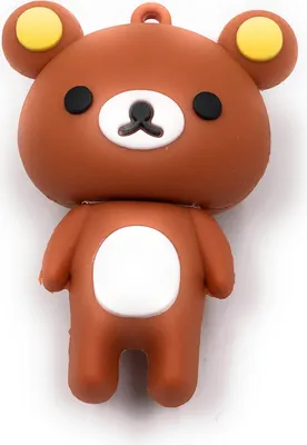 Immagine prodotto di Onlineworld2013 Orsacchiotto con orecchie gialle in piedi divertente Chiavetta USB 64 GB USB 3.0