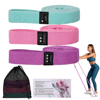 Productafbeelding van Set van 3 Weerstandsbanden voor Fitness en Yoga