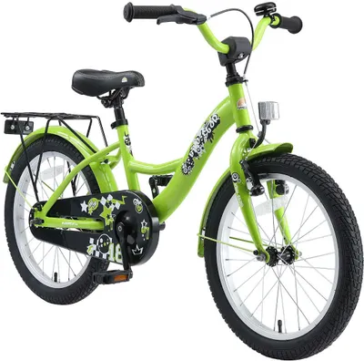 Produktbild von BIKESTAR BI-18-KK-02-GREE, Stadtrad, Kinder, Unisex, Anfällig, 45,7 cm (18"), Stahl