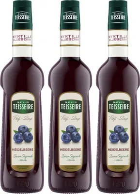 Produktbild von Mathieu Teisseire Getränke-Sirup Heidelbeere 0,7L (3er Pack)