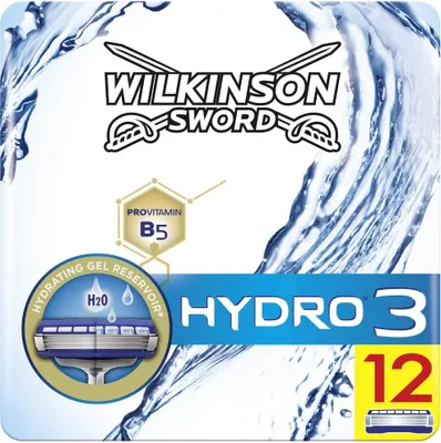 Produktbild von Wilkinson Hydro 3 Rasierklingen, 12er Pack