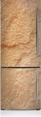 Obrázek produktu pro Samolepky na lednici magnety na lednici dekorace fólie na lednici 60x180 cm - pískovec