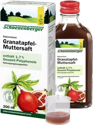 Zdjęcie produktu dla Organiczny sok z granatów Schoenenberger 200ml