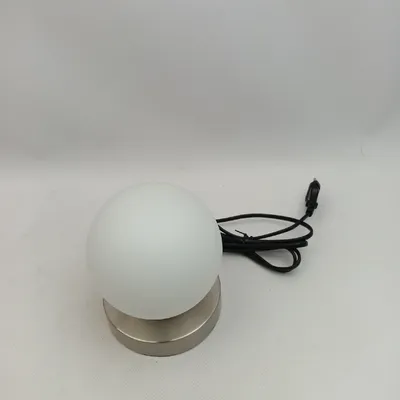 Immagine prodotto di Lampada da tavolo PRINZ II argento-bianca 1xE14x40W in vetro, dimensioni: 15x12x12 cm, IP20, RL