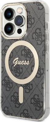 Immagine prodotto di Guess Guhmp14Lh4Stk Custodia rigida 4G Magsafe per Iphone 14 Pro 6.1Czarny/Nero