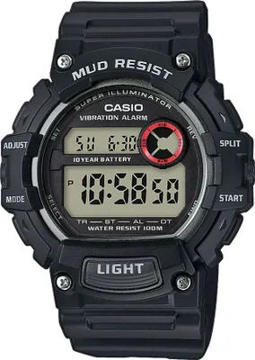 Produktbild von Casio Collection Digital Armbanduhr TRT-110H-1AVEF Vibrationsalarm