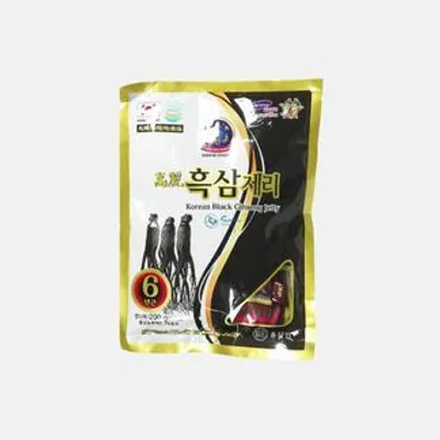 Produktbild von HONGSAMIN Korean Black Ginseng Jelly 200g - 6 Jahre alter schwarzer Ginseng