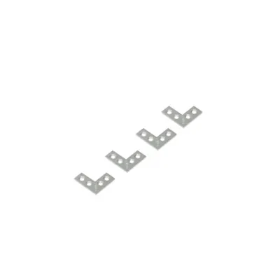 Produktbild von 4x Flachverbinder 25x25x10x1,5 mm verzinkt