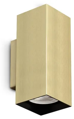 Immagine prodotto di Lampada Da Parete Collezione LOOK 2 Luci Gu10 Ottone Dimmerabile Ideal Lux