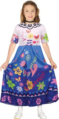 Produktbild von Märchenhafte Fee Karneval Kostüm Blumenkleid Bunte Horizonte Fantasie Fröhlicher Frühling Kinder Festliche Tracht Fantasiewelt Einhorn Traumkulisse Schmetterling Blütenzauber Unbeschwert Märchenkönigin Weltkultur Fest Kostüm Highlight, Größe: 140/146 Farbe: Mehrfarbig