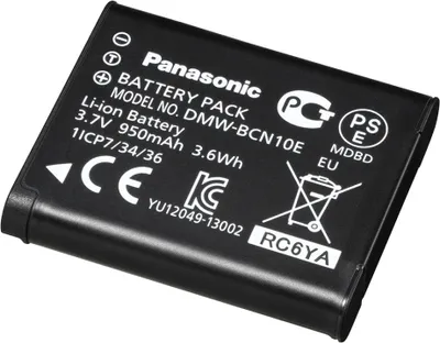 Immagine prodotto di Panasonic DMW-BCN10 Ioni di Litio 950 mAh