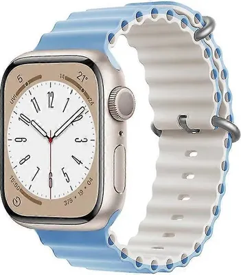 Image de BRACELET POUR APPLE WATCH 38/40/41 mm SE/9/8/7/6/5/4/3/2/1 BLEU